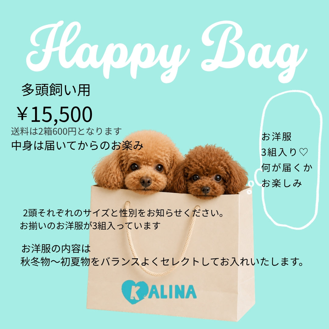 HAPPY BAG　多頭飼いさま用