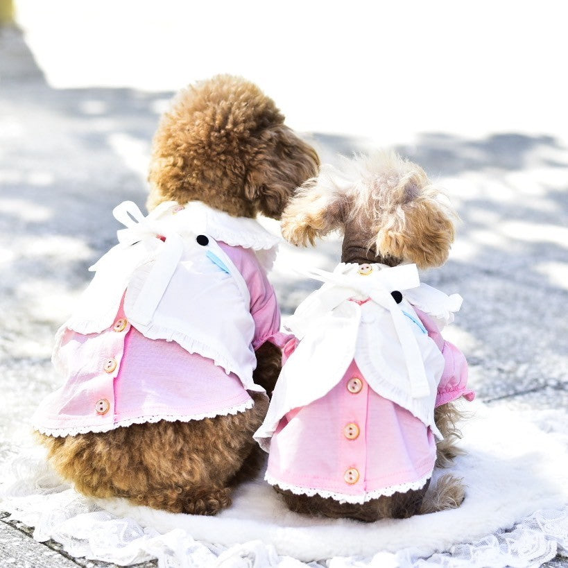 メイドさんワンピース＆エプロンセット | 犬服 小型犬 ドッグウェア