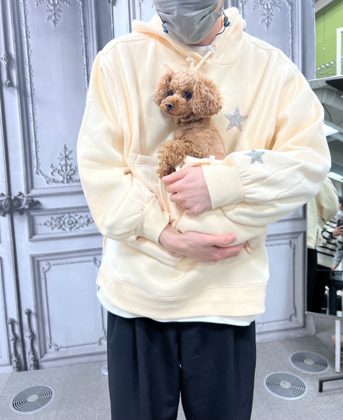 ポケットインケイティパーカー　| ママさん パパさん お出かけ 秋冬 KALINA