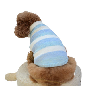 【新作】ふんわりボーダーパジャマ｜犬服 小型犬 ドッグウェア おうち時間 パジャマ KALINA