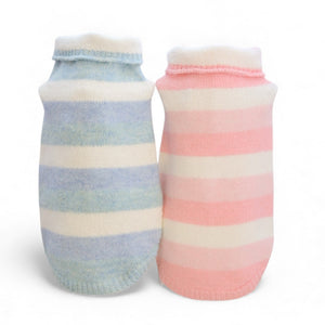 【新作】ふんわりボーダーパジャマ｜犬服 小型犬 ドッグウェア おうち時間 パジャマ KALINA