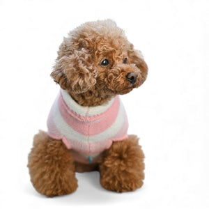 【新作】ふんわりボーダーパジャマ｜犬服 小型犬 ドッグウェア おうち時間 パジャマ KALINA