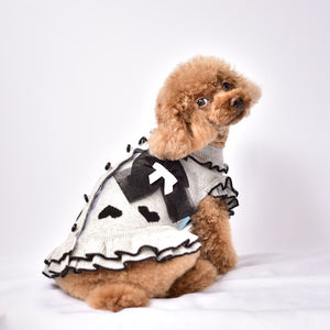 ニットハート柄ワンピース | 犬服 小型犬 ドッグウェア 秋冬 KALINA