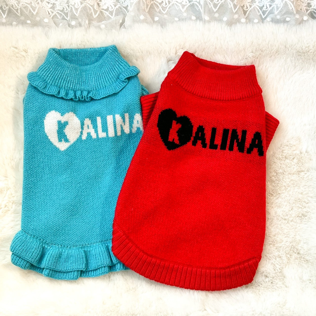 KALINAユニフォーム　フリルあり　フリル無し | 犬服 小型犬 ドッグウェア 秋冬 KALINA