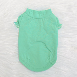 パフスリーブぷちハイネックTシャツ