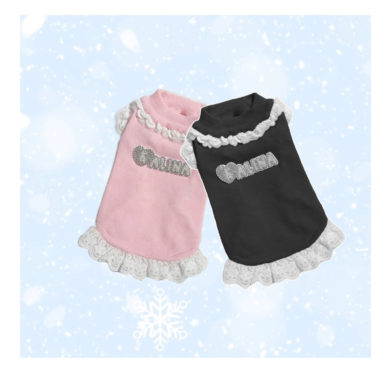 ニットパールKALINAワンピース| 犬服 小型犬 ドッグウェア 秋冬 KALINA