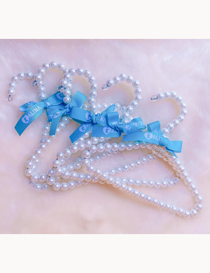 パールハンガー　１０本セット | 小型犬 おうち用 ドッグウェア おしゃれ KALINA