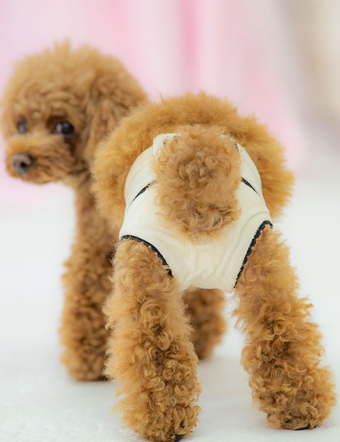 コーデュロイPUせくすぃマナーパンツ | 犬服 小型犬 ドッグウェア マナーウェア 女の子 KALINA